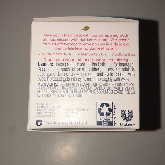 Dove bath bombs vanilla & raspberry These smell so good! 6 boxes total - Picture 8 of 8